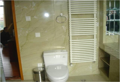 九州体育毛巾架暖气片安装效果图展示